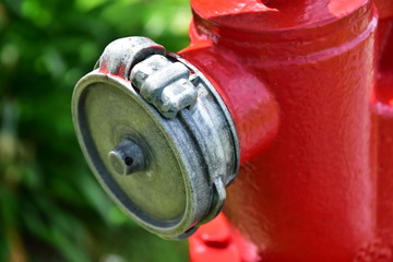 Hydrant. Fire brigade connection unit