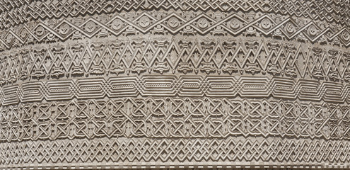 details of church wall sculpture, texture