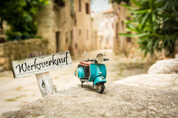 Schild 319 - Werksverkauf
