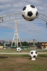 Ferris wheel in Cheboksary