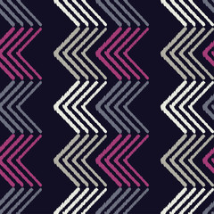 Fototapeta premium Ethnic boho seamless pattern. Traditional ornament. Geometric background. Tribal pattern. Folk motif. Textile rapport.