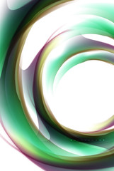 Holographic fluid colors flow, colorful liquid mixing colours motion concept