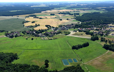 Obraz premium Mewegen bei Löcknitz und Pasewalk