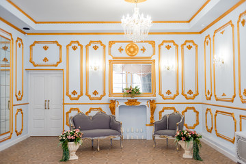 Luxurious vintage interior