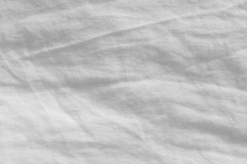 Natural gray textile background with visible details. Old linen texture. 