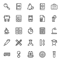 Flat icon set