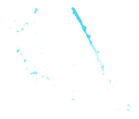 Fototapeta premium Splash of liquid in motion isolated