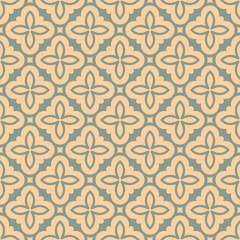 seamless retro ornamental pattern