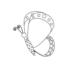 Butterfly coloring pages