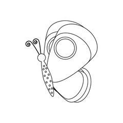 Butterfly coloring pages