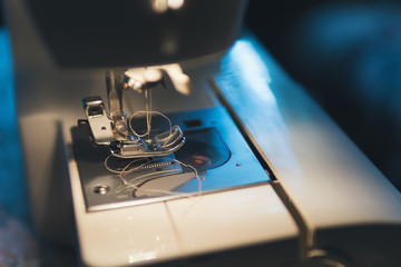 sewing machine close-up