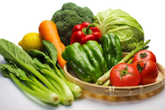 緑黄色野菜集合　raw vegetables