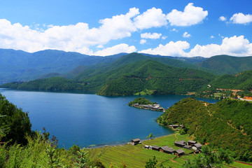 Lugu lake, lijiang, yunnan, China