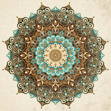 Exquisite arabesque pattern