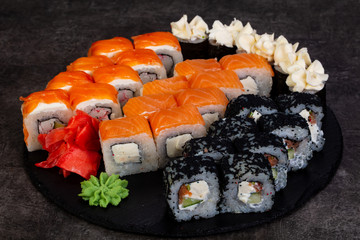 Japanese sushi set