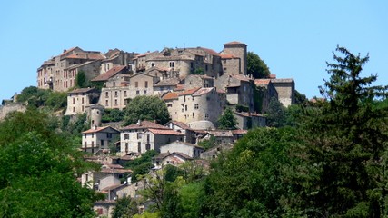 Fototapeta na wymiar Village of Cordes-sur-Ciel, Tarn, France