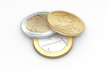 euro coins