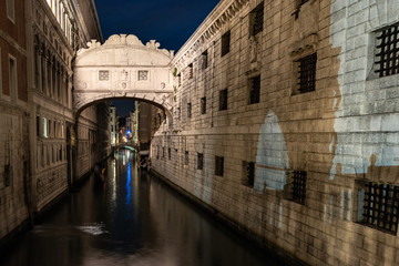 Venice at night