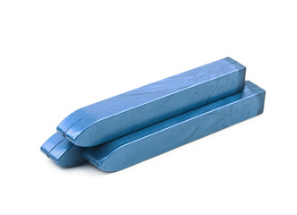 Sticks of sealing wax isolated