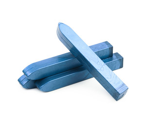 Sticks of sealing wax isolated