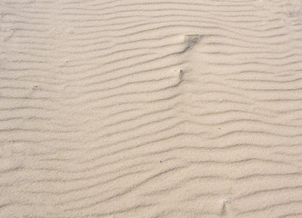 Texture of sand in a wave mode