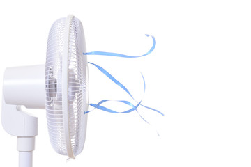 夏イメージの扇風機