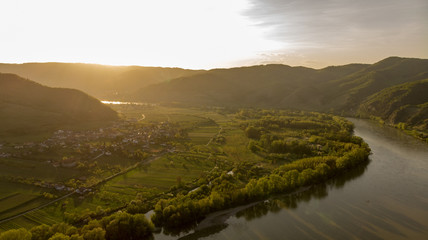 Wachau vally from above