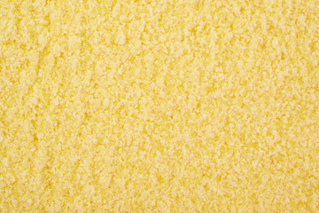 Surface coated with the corn flour