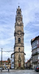 Clerigos Tower in Oporto