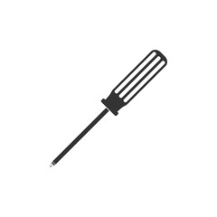 Fototapeta premium Screwdriver icon. Vector illustration, flat design.