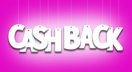 Obraz premium cashback offer, money refund concept