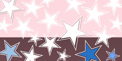 Obraz premium stars geometric shapes backdrops