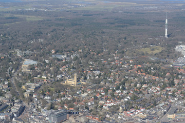 Aerial photo of Hilversum