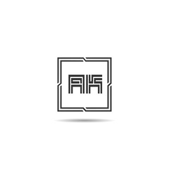 Initial Letter AK Logo Template Design