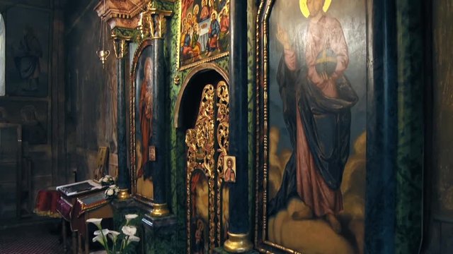 Interior of the Orthodox Church