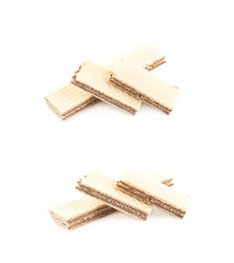 Chocolate wafer composition isolated