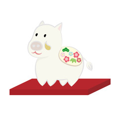 イノシシの置物