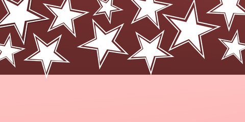Obraz premium stars geometric shapes backdrops