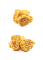 Chicken nugget composition isolated