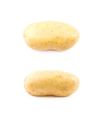 Raw potato composition isolated
