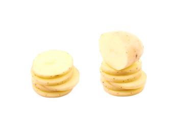 Raw potato composition isolated