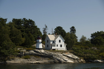 Lighthouse cruise from Booth Bay Harbor, Maine