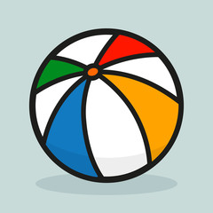 Vector illustration of ball design