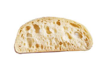 Slice of ciabatta bread
