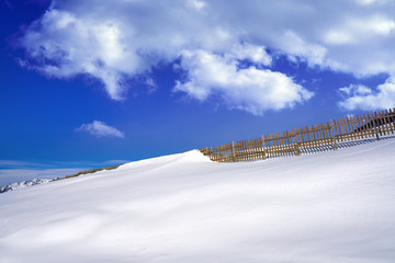 Fototapeta na wymiar Cerler sky area in Pyrenees of Huesca Spain