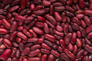 Red kidney bean texture background