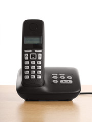Obraz premium telephone with base station