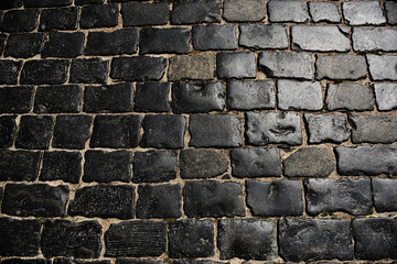 cobblestone bridge Russia Moscow red square

