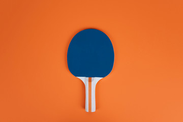 Table tennis or ping pong racket.