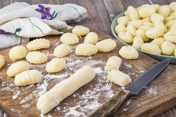Potato gnocchi.